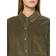 Urban Classics Ladies Corduroy Oversized Shirt - Olive Green