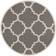 Safavieh Courtyard Quatrefoil Gray, Beige 63"