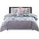 Intelligent Design Delle Bedspread Gray, Blue (228.6x172.72)