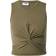 Noisy May Twiggi Cropped Sleeveless Top - Burnt Olive