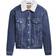 Levi's Ex-Boyfriend Sherpa Trucker Jacket - Blue