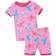 Hatley Organic Cotton Short Pajama Set - Floral Birds (S22FBK217O)