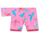 Hatley Organic Cotton Short Pajama Set - Floral Birds (S22FBK217O)