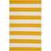 Safavieh Montauk Collection Yellow, White 27x60"