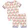 Hatley Organic Cotton Short Pajama Set - Pretty Rainbows (S22LRK217O)