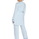 Cosabella Bella Curvy 3 Piece Set with Robe - Blu Venezia/Mare