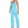 Cosabella Bella Curvy 3 Piece Set with Robe - Turchese/Blu Venezia