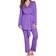 Cosabella Bella Curvy 3 Piece Set with Robe - Cyclamen