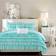 Intelligent Design Marley Ruffle Bedspread Blue (228.6x172.72)