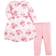 Hudson Baby Quilted Cotton Dress and Leggings - Blush Rose (10119382)