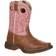 Durango Boot Little Kid Tan Lacey Western Boot - Tan & Pink