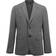 J.Lindeberg Hopper Active Hopsack Blazer - Grey/Grey Melange