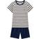 Petit Bateau Striped Pajamas