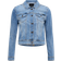 Object Win Regular Fit Denim Jacket - Medium Blue Denim