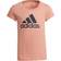 Adidas Girl's Essentials T-shirt - Ambient Blush/Legend Ink (GS4292)