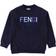 Fendi Roma Logo Sweatshirt - Navy