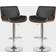 GlitzHome Mid-Century Modern Bar Stool 45.8" 2