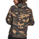 Urban Classics Camo Pull Over Jacket - Wood Camo