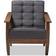 Baxton Studio Larsen Lounge Chair 32.7"