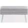 Lumisource Neapolitan Settee Bench 30.8x16"