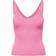 Jacqueline de Yong Nanna V-Neck Sleeveless Top - Pink/Rosebloom