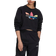 Adidas Womens Adi-color Shattered Trefoil Cropped Sweatshirt - Black
