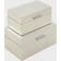 Ridge Road Décor Metallic Finish Wood Box Set of 2 Storage Box 2