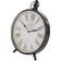 Ridge Road Décor Vintage Round Table Clocks Set of 4 Table Clock