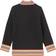 Burberry Icon Stripe Trim Wool Cardigan - Black