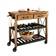 Crosley Furniture Roots Kitchen Cart Trolley Table 18x42"