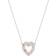 Swarovski Infinity Necklace - Silver/Rose Gold/Transparent