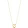 Georg Jensen Love Leaf Heart Necklace - Gold