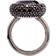 Pesavento Ring - Silver/Black