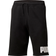 Puma Big Logo Fleece Shorts - Black