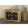 Ridge Road Décor Rectangular Wood Table Clock Table Clock 12"