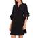 Vince Camuto Flutter Sleeve Dress - Rich Black