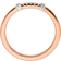 Stacks & Stones Stackable Ring - Rose Gold/White Gold/Diamonds