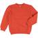 Leveret Classic Solid Color Pullover Sweatshirt - Orange (29415187447882)