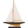 Litton Lane Coastal Sail Boat Sculpture Figurine 21"