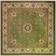 Safavieh Lyndhurst Collection Green, Beige 27x96"