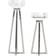 White Stainless Steel Glam Candle Holder Set of 2 Candle Holder 2