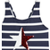 Tommy Hilfiger Girl's Star Logo Striped One Piece Swimsuit - Navy Blazer (TGSFK02S405)