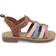 OshKosh Toddler Amalie Sandal - Tan Multi