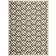 Safavieh Courtyard Beige, Black 96x132"