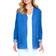 Nic And Zoe French Terry Easy Cardigan Sweater - Blue Roma