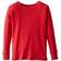 Leveret Long Sleeve Classic Color Cotton Shirts - Red (29029204885578)