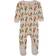 Leveret Baby Footed Bunny Pajamas - Beige