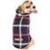 Petlife Allegiance Classical Insulated Plaid Fashion Dog Jacket Small