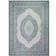 Safavieh Courtyard Collection Blau, Grau 83.82x152.4cm