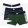 Lacoste Men's Casual Trunk 3-pack